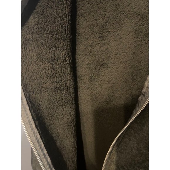 Women’s Sweatshirt Zip Up Vest Size Large Dark Gray NWT - Picture 6 of 6